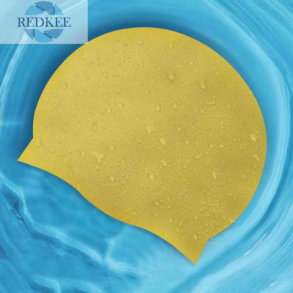 Mũ Bơi Co Giãn Bằng Silicon Thoải Mái Tiện Dụng Cho Các Môn Thể Thao Dưới Nước