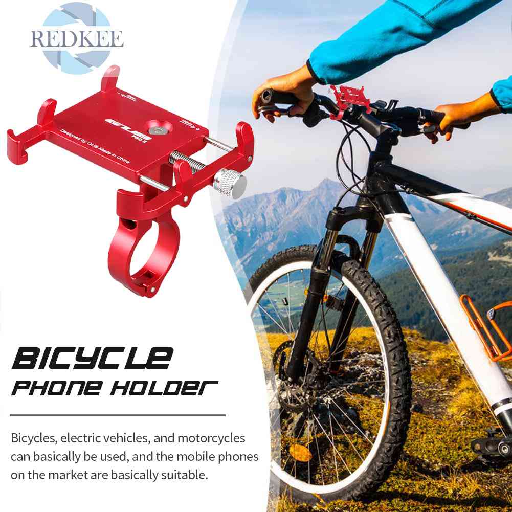 Gub Giá Đỡ Điện Thoại Bằng Hợp Kim Nhôm Gắn Tay Lái Xe Đạp