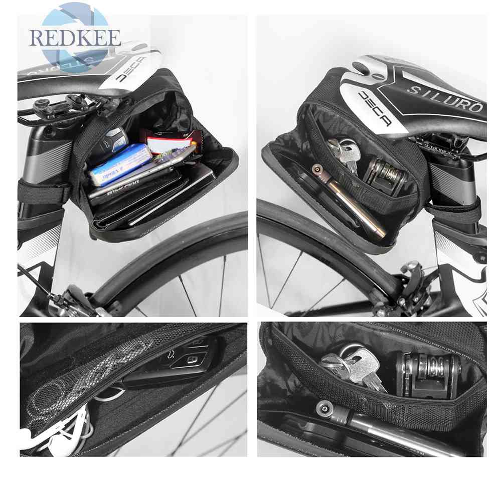 Túi Cứng Phản Quang Gắn Yên Sau Xe Đạp Tiện Dụng