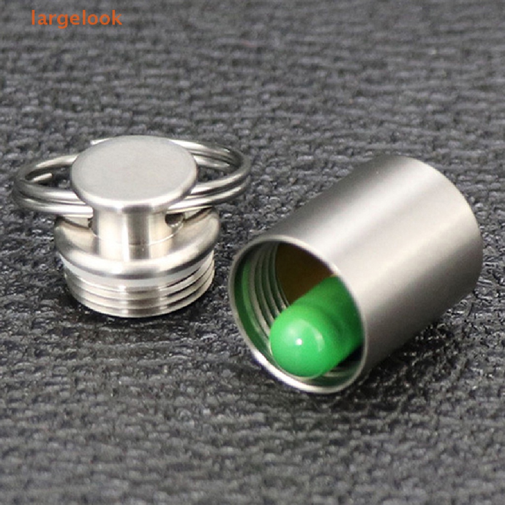 1 Bình Đựng Nước Bằng Titan Nguyên Chất Chống Thấm Nước Thiết Kế Nhỏ Gọn Tiện Dụng