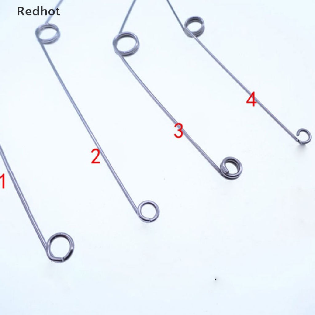 &lt; Redhot &gt; Thiết Bị Móc Lò Xo Tự Động Bằng Thép Không Gỉ Cho Câu Cá Cắm Trại Giảm Giá