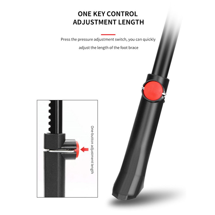 Chân Chống Xe Đạp 36-41cm MOSOWORLD Chất Lượng Cao