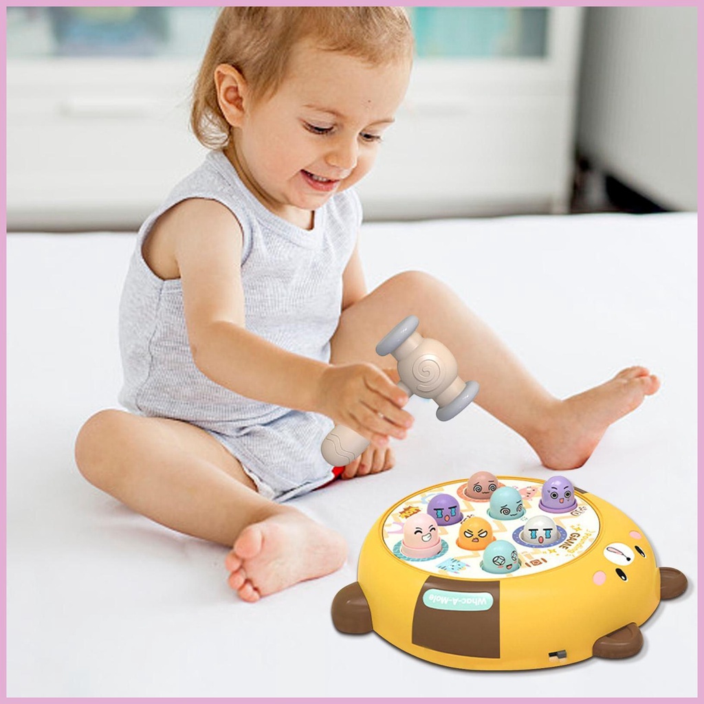 Bộ Trò Chơi Búa Đập Thú Vị Hỗ Trợ Dạy Học Cho Bé