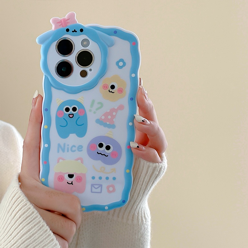 Ốp Điện Thoại Hình Chú Cừu Hoạt Hình Phong Cách Hàn Quốc Cho iphone14promax / 13 / 12 / 11 / 7 / 8plus