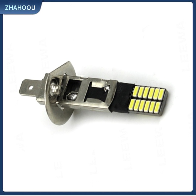☃Nhà Cửa☃ Đèn Pha Led Sương Mù Ánh Sáng Trắng 4.8w 6500k H1 4014 24 Bóng Chuyên Dụng Cho Xe Hơi