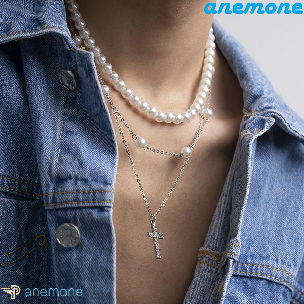 Vòng cổ Mặt Hình Thánh Giá Độc Đáo Cho Nam|Vòng cổ Hợp Kim Phong Cách Hàn Quốc