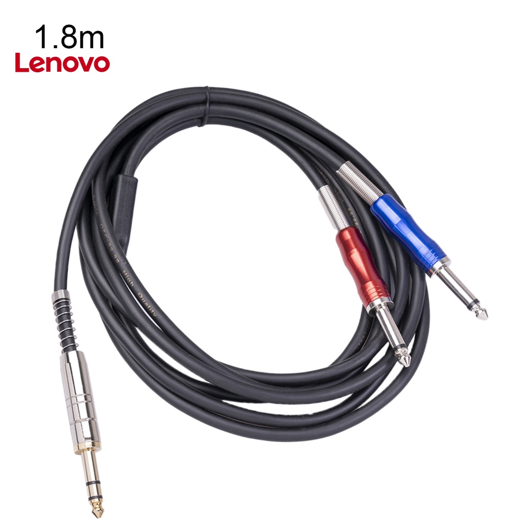 Cáp Âm Thanh Chống Nhiễu Hoa Hướng Dương Ổn Định 6.35mm Male Sang Dual Track Audio