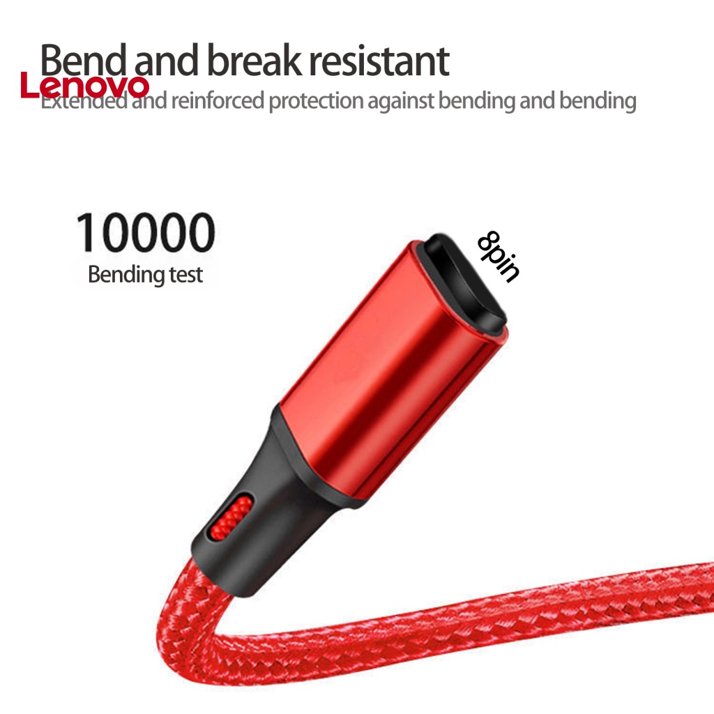 Dây Cáp Sạc Nhanh Type-C Micro USB 8Pin 3 Trong 1 Chống Rối Dành Cho Điện Thoại Android