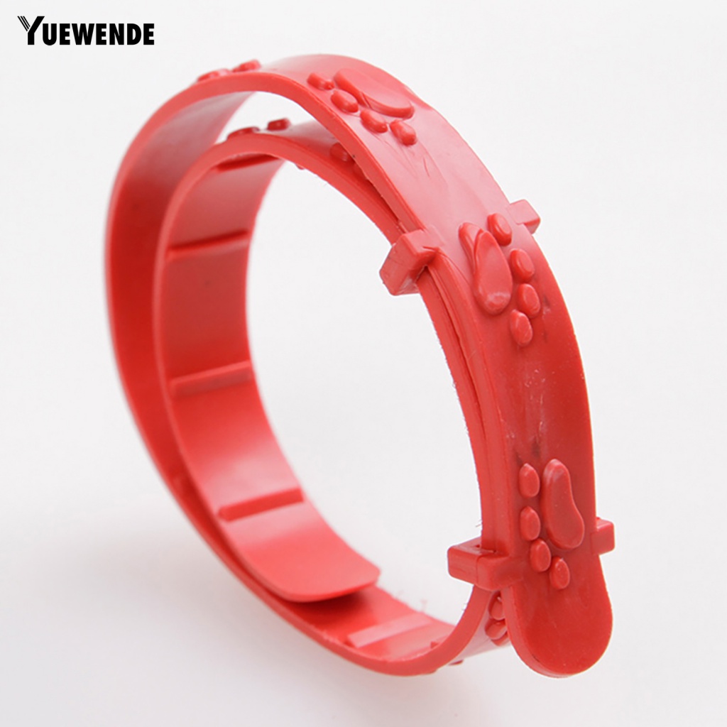 Vòng Cổ Màu Đỏ Mềm Mại Có Thể Tháo Rời Cho Thú Cưng