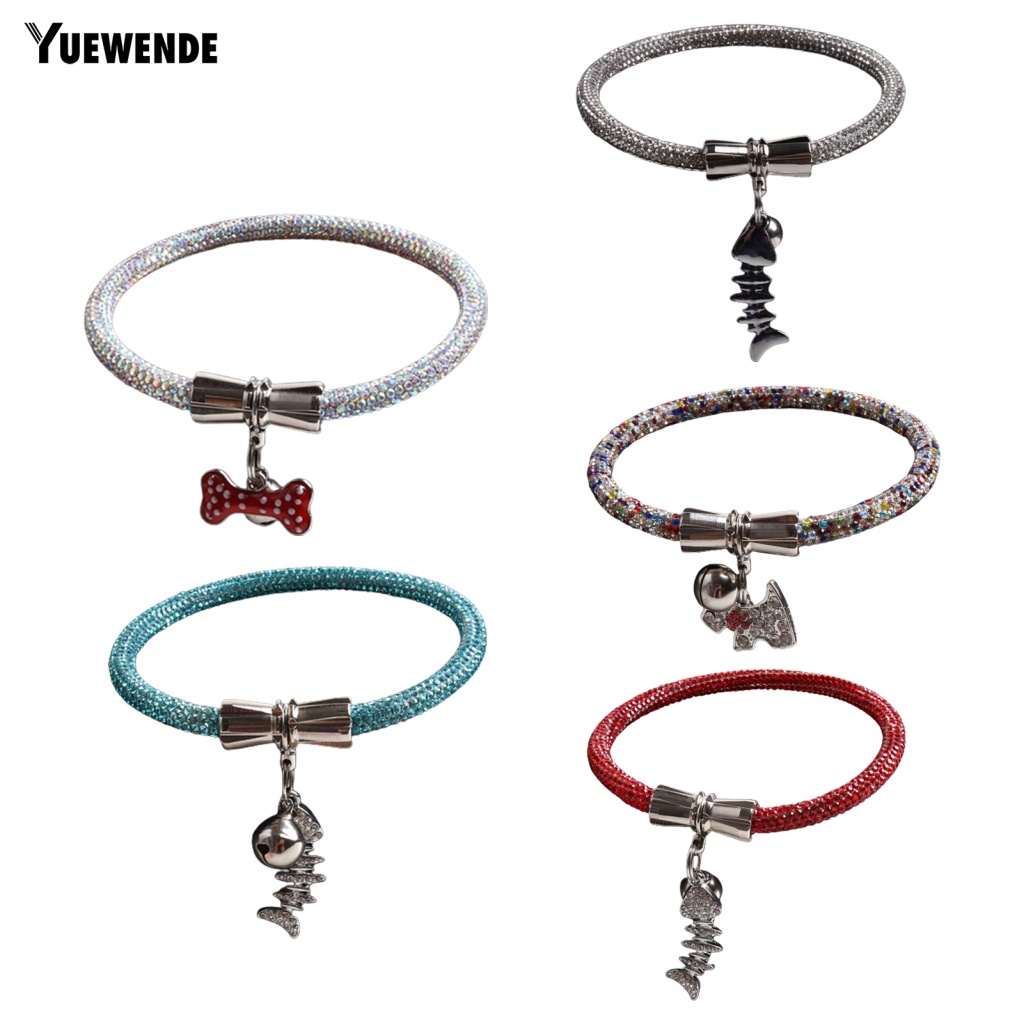 Vòng Cổ 5 Màu Lấp Lánh Đa Năng Cho Thú Cưng