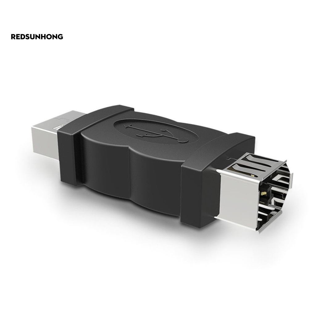 Đầu Chuyển Đổi IEEE 1394 6Pin Female Sang USB 2.0 Type A Male