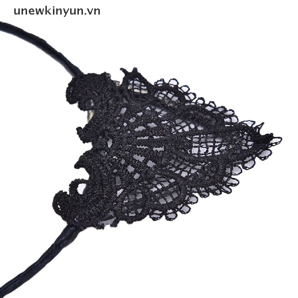 Băng Đô Tai Mèo Phối Ren Hóa Trang Dự Tiệc Cho Nữ