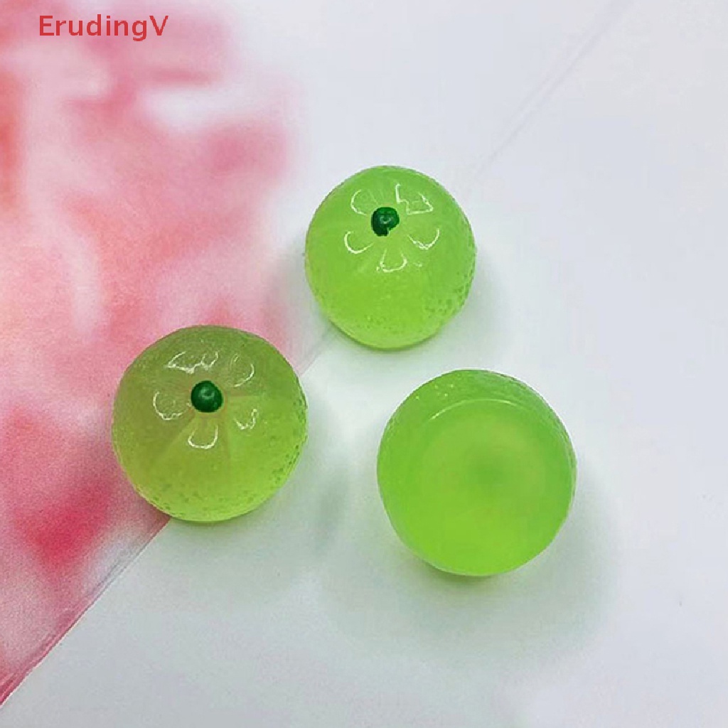 Set 5 Quả Cam Mini Bằng Nhựa Phát Quang Dùng Để Trang Trí DIY