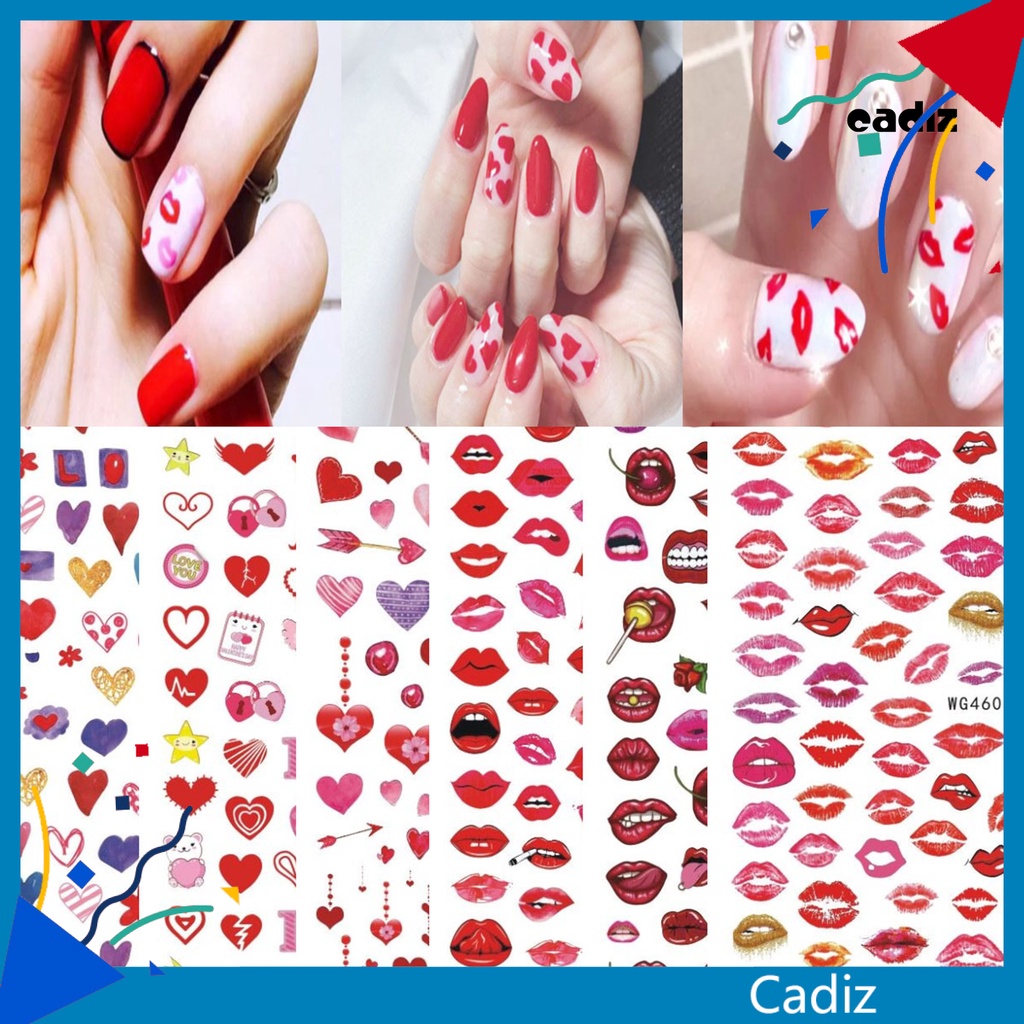 Miếng Dán Trang Trí Móng Tay Tự Dính Tháo Rời Được Nhiều Màu Sắc