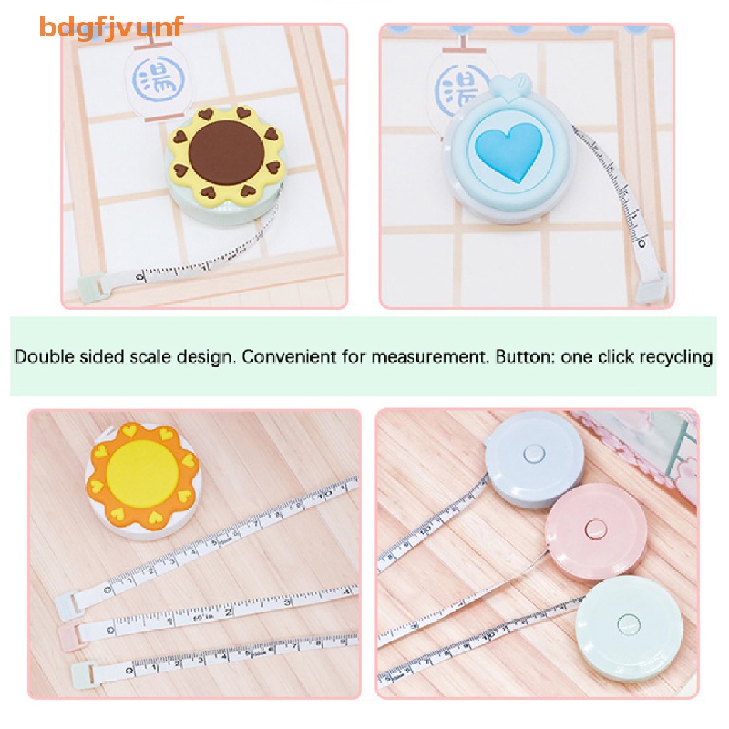 Thước Dây Mini Bằng Da Mềm Có Thể Thu Gọn Tiện Dụng