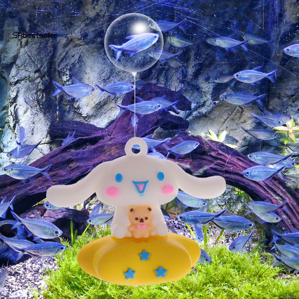 Spbestsellsr Mặt Dây Chuyền Hoạt Hình Cinnamoroll Không Phai Màu Sáng Tạo Chống Mài Mòn Trang Trí Bể Cá