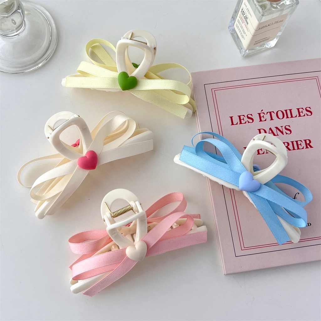 Kẹp Tóc Nơ Bướm Sau Lưng Ngọt Ngào