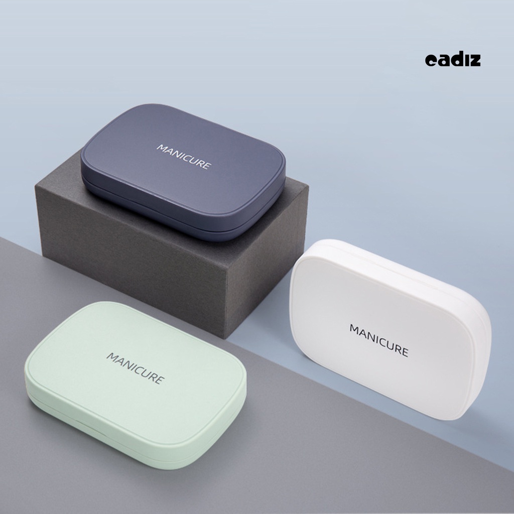 1 Bộ Dụng Cụ Làm Móng Chuyên Nghiệp Dễ Mang Theo 18 Món Dùng Hàng Ngày