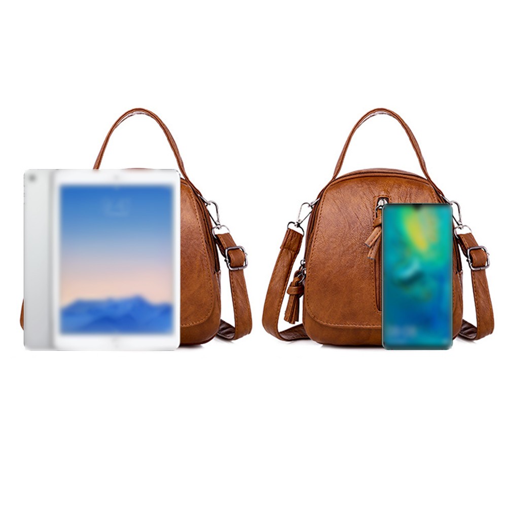 Túi Xách Da PU Phong Cách Retro Thời Trang Cho Nữ