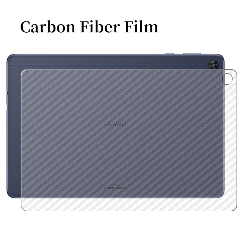 Lưng Miếng Dán Bảo Vệ Màn Hình Sau Họa Tiết Sợi Carbon 3D Cho Lenovo Xiaoxin Pad Plus 2023 11.5 Pro 11.2 10.6 2022 Y700 Plus Pro 11 11.5 inch