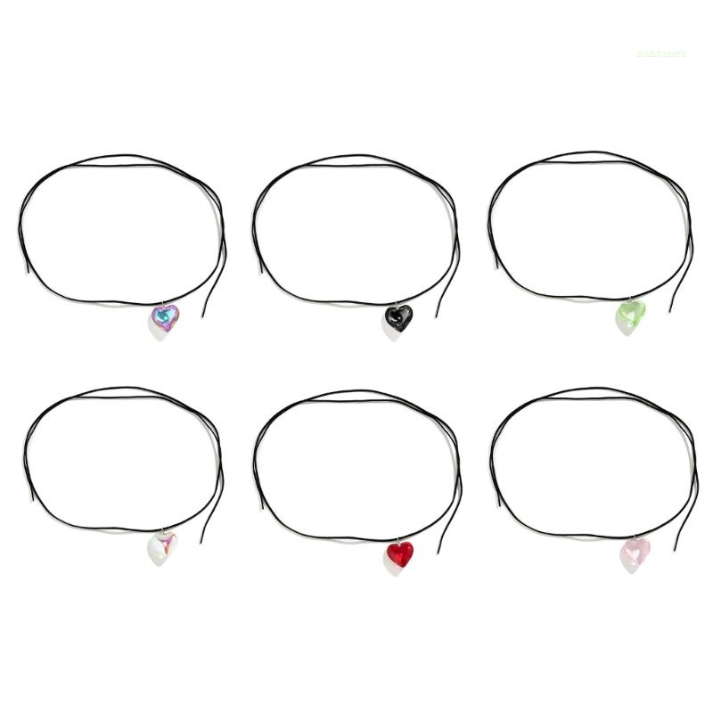 Dây Xích Đeo Hông Hình Trái Tim Bằng Nhung Có Thể Điều Chỉnh Phong Cách Hàn Quốc Quyến Rũ Cho Nữ