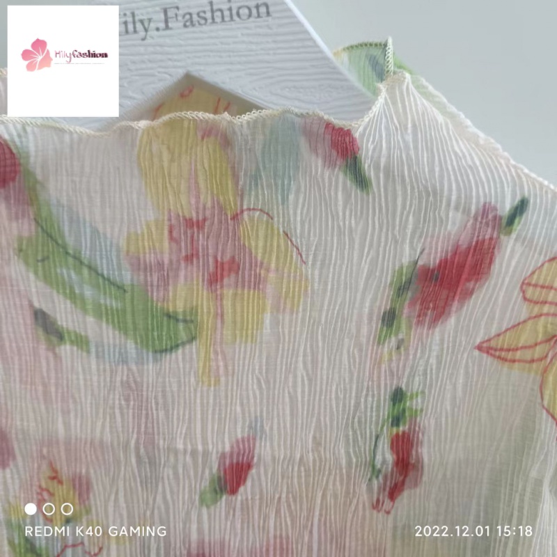 Áo Sơ Mi Chiffon Tay Dài Ống Loe Xẻ Tà Thời Trang Cho Nữ | BigBuy360 - bigbuy360.vn