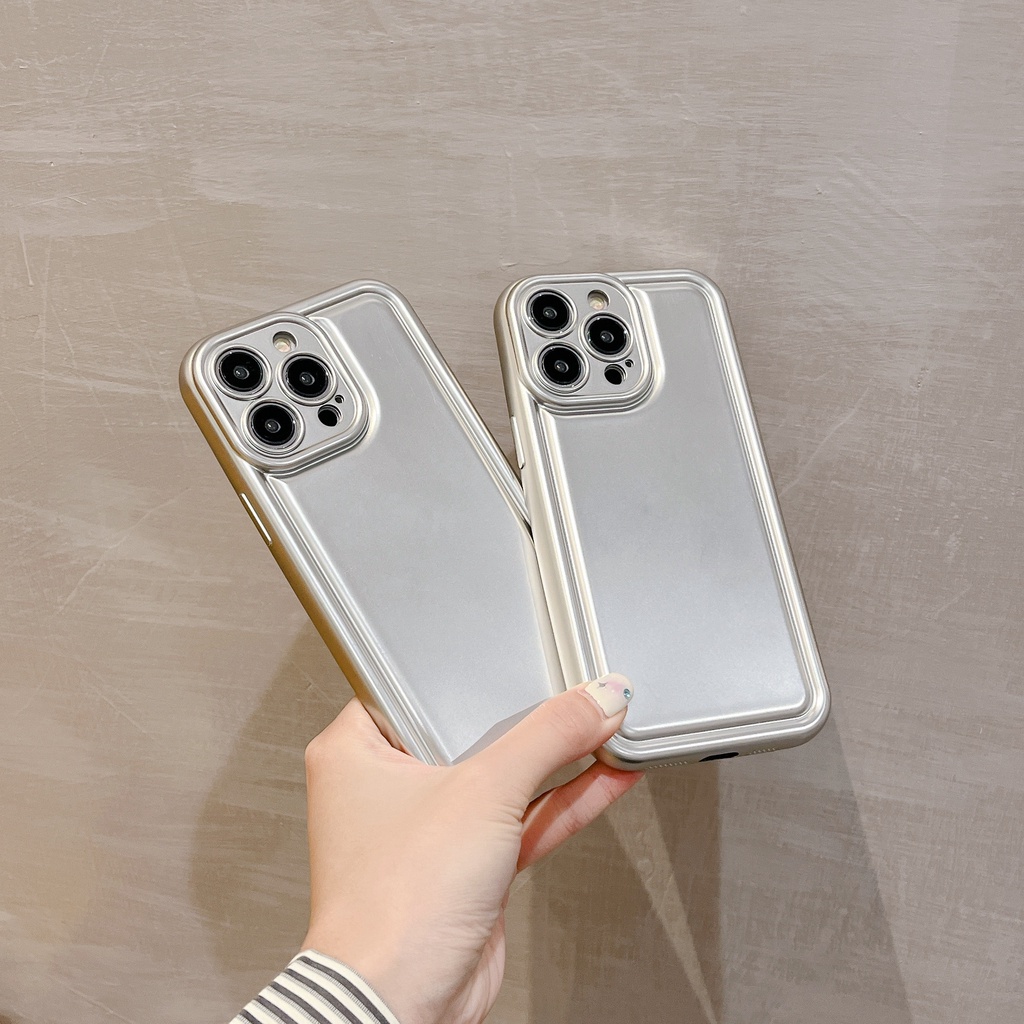 Ốp Điện Thoại TPU Mềm Nhám Bảo Vệ Ống Kính Máy Ảnh Toàn Diện Cho iPhone 14 13 12 11 PRO MAX