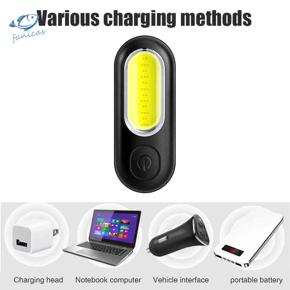 Đèn LED Gắn Đuôi Xe Đạp 5 Chế Độ