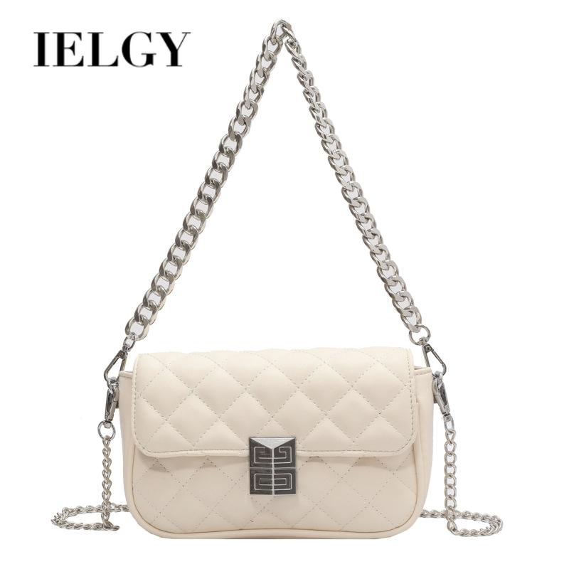 Túi Đeo Chéo Một Bên Vai Có Dây Xích Hình Thoi Nhỏ Phong Cách Phương Tây Dành Cho Nữ