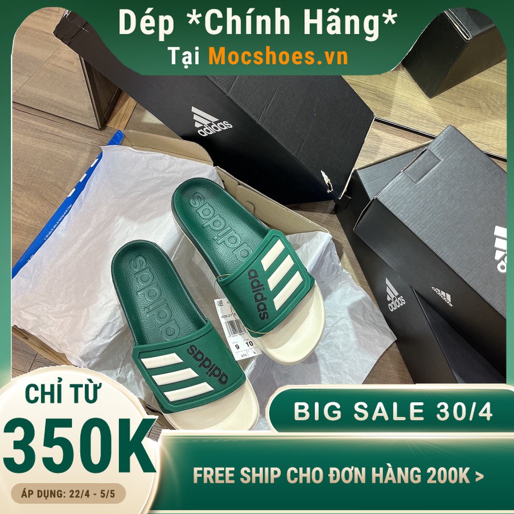 Dép quai dán ADIDAS Adilette TND màu Xanh Lá GREEN - CODE: GZ5934