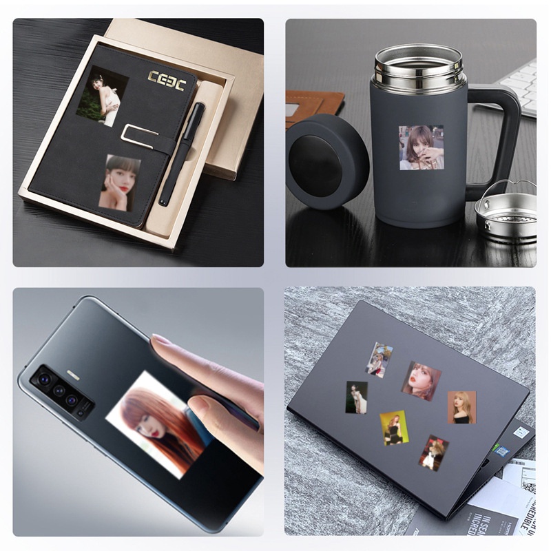 Miếng Dán Trang Trí Điện Thoại Chống Thấm Nước Hình Lisa blackpink