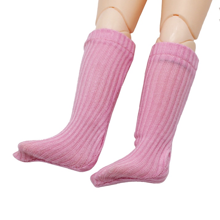 Đôi Vớ Màu Cầu Vồng Cho Búp Bê 1 / 6 28cm