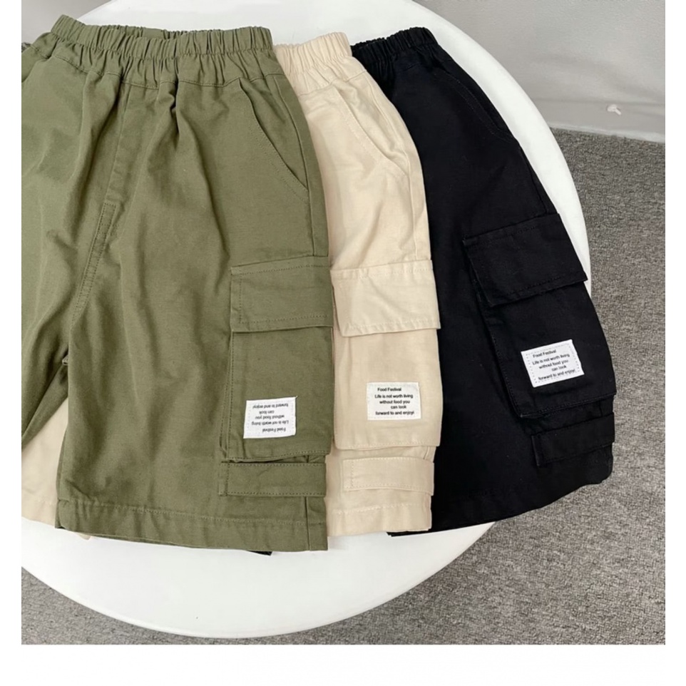 Quần Short Mỏng Thời Trang Mùa Hè Mới 2023 Cho Bé Trai