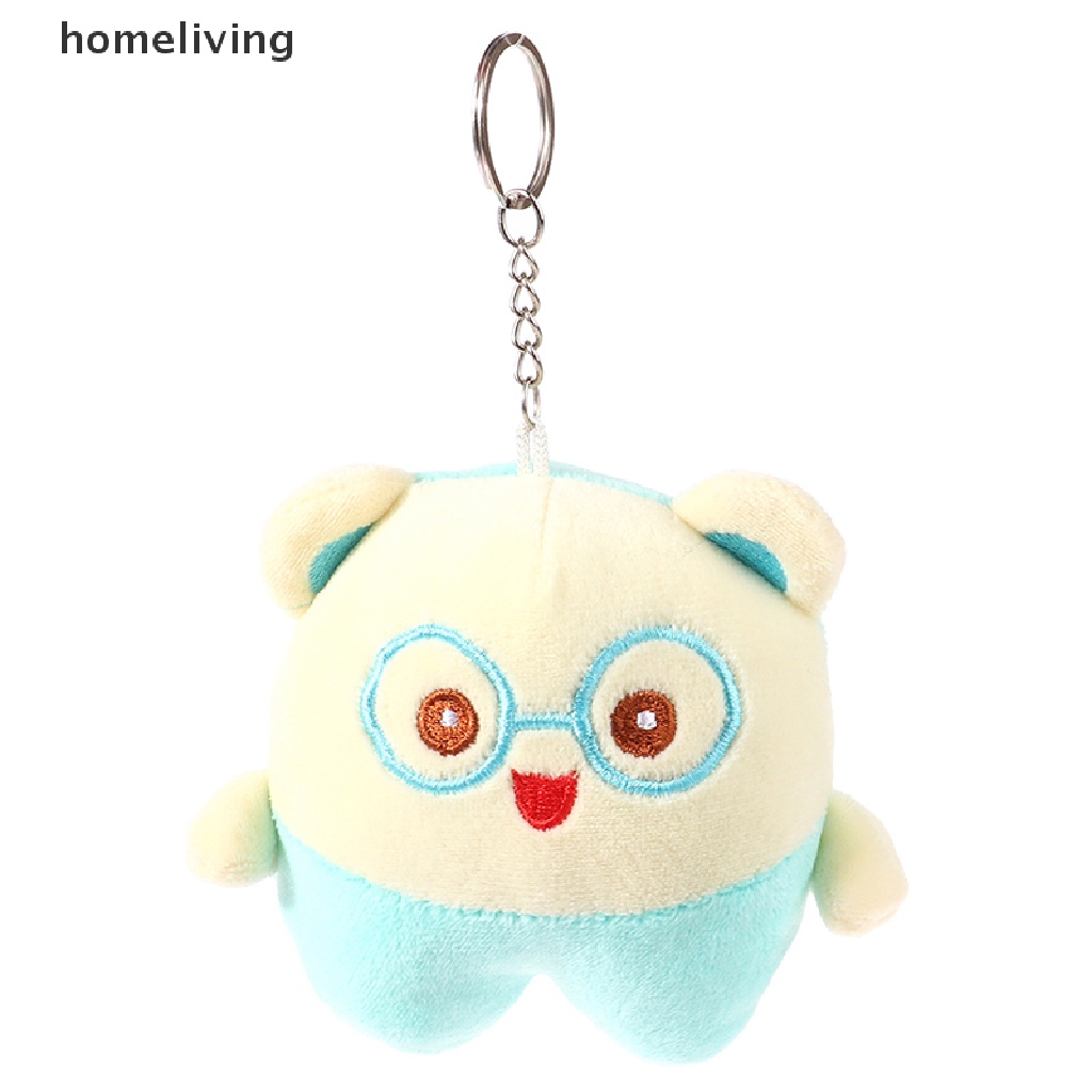 Móc Khóa Hình Gấu Nhồi Bông 10CM Mềm Mại Đáng Yêu