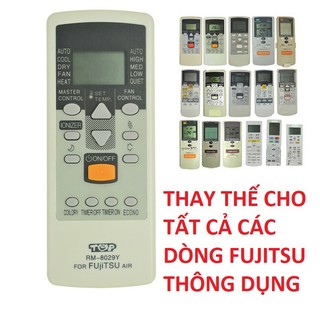 Remote điều khiển máy lạnh, máy điều hòa fujitsu đa năng rm-8028y