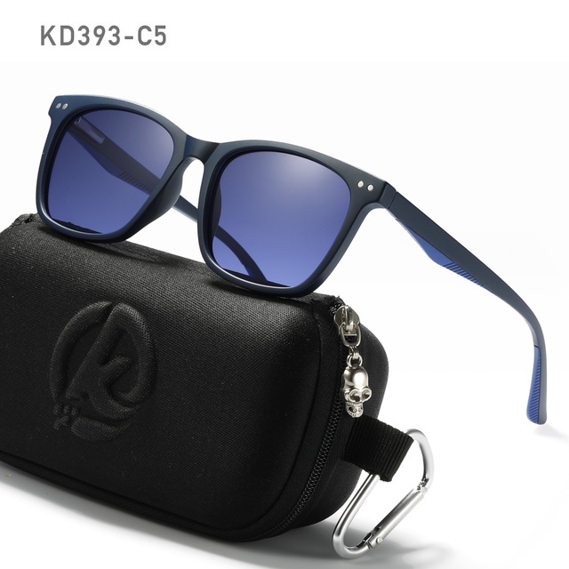 Kính Mát Phân Cực Gọng Vuông TR90 Bằng Thép Không Gỉ Cho Nam