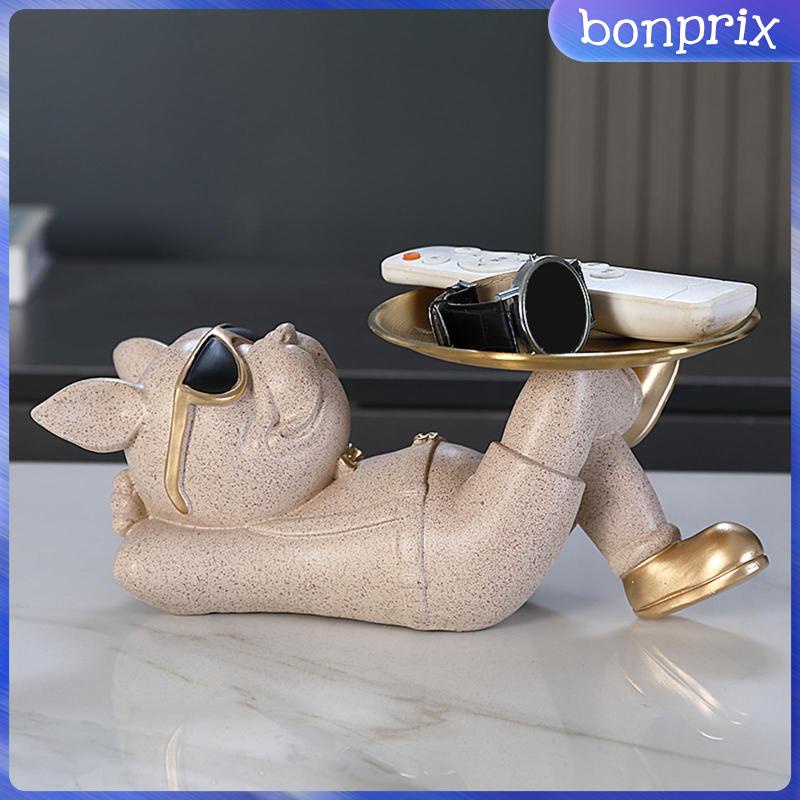 Kệ Sách Hình Tượng Pháp Để Bàn Kèm Khay Dùng Trang Trí Phòng Ăn / Nhà Hàng