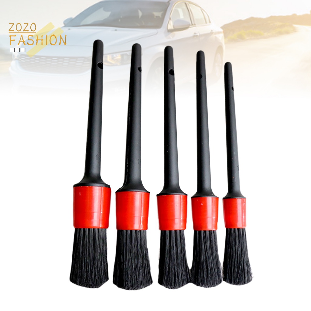 Bộ 5 Cọ Vệ Sinh Xe Hơi Bằng PP Mềm Mại Đa Năng Tiện Dụng