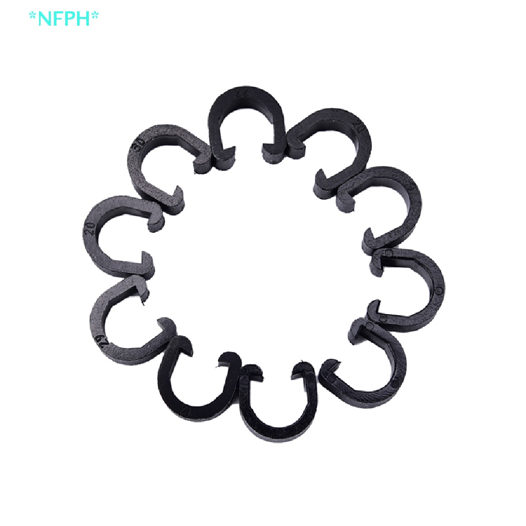 Set 30 Kẹp Chữ C Cố Định Dây Phanh Xe Đạp Leo Núi MTB BMX Mới