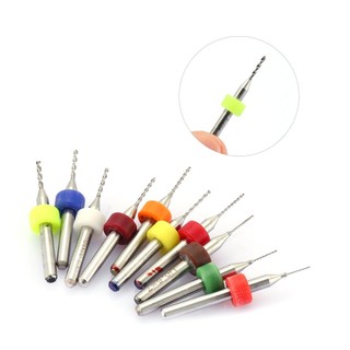 10pcs/set Hard Alloy Small Drill Bit 0.3mm-1.2mm Circuit Board PCB Drill Bit