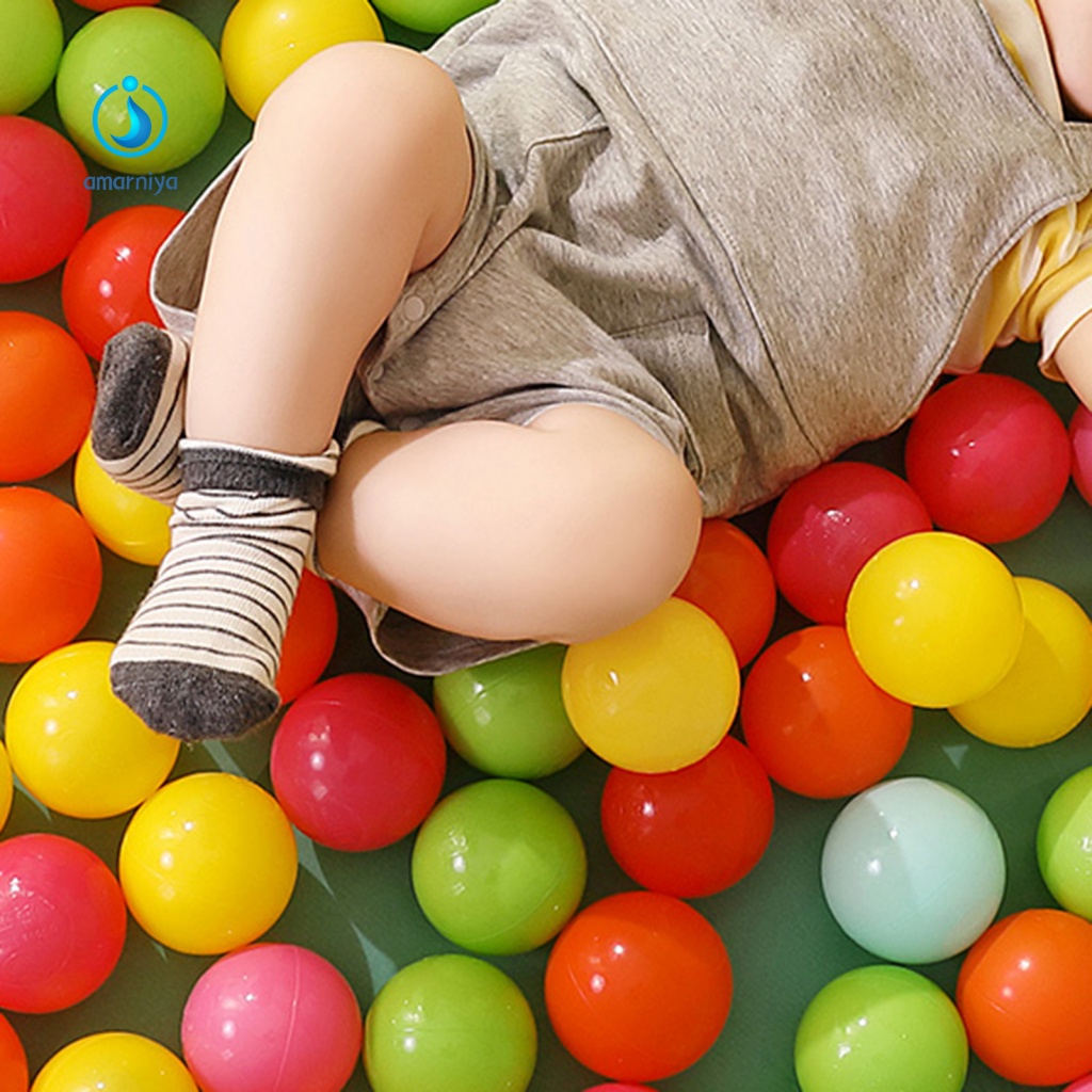 Bộ 100 Bóng Cao Su Đồ Chơi Cho Bé