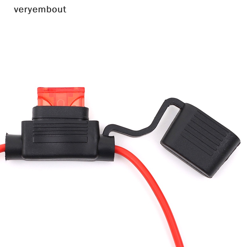 Giá Đỡ Cầu Chì 16Awg Chống Thấm Nước Tiện Dụng Cho Xe Hơi