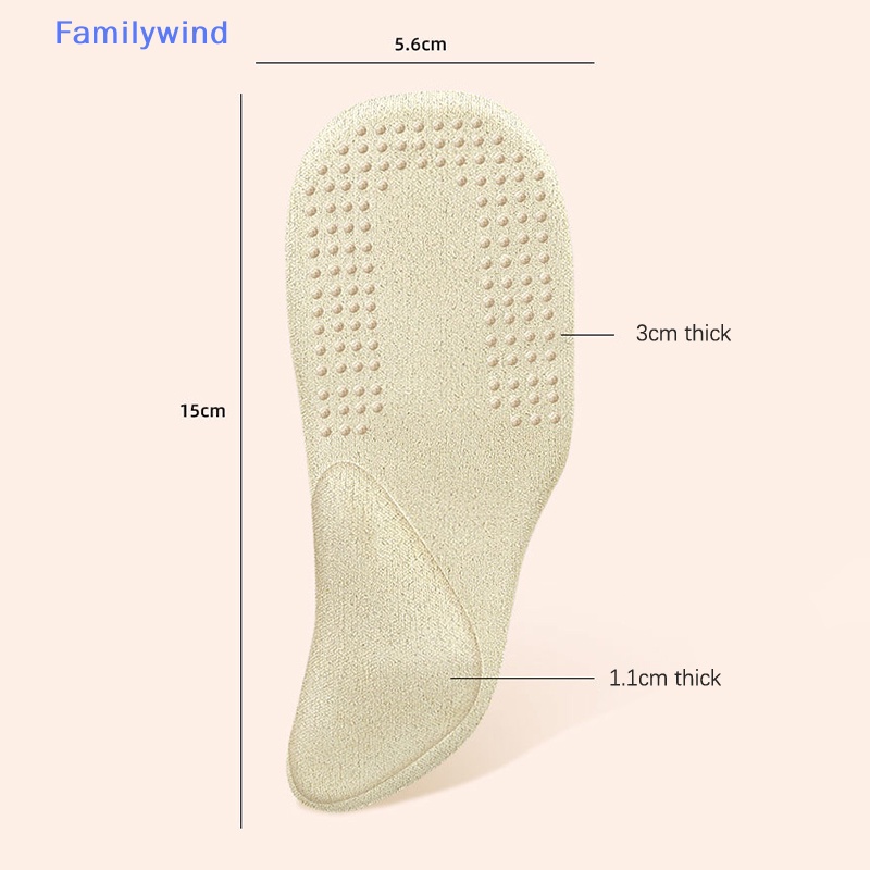 1 Cặp Đệm Lót Giày Cao Gót Dạng Vòm Tự Dính Thấm Hút Mồ Hôi Chống Trượt