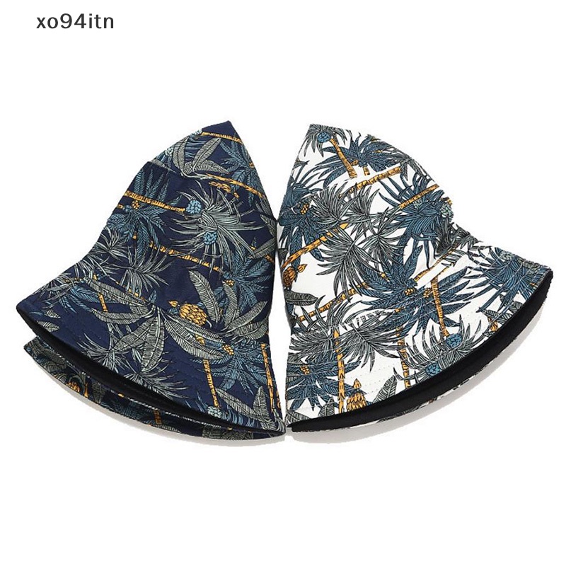 Mũ Bucket Hai Mặt In Họa Tiết Hoạt Hình Graffiti Thời Trang Cho Nam Và Nữ