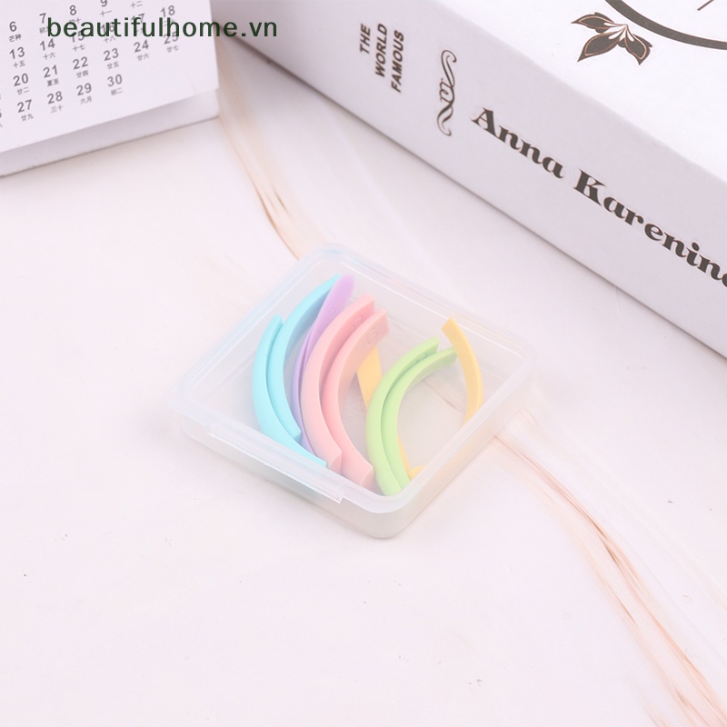 Đệm Silicone Hỗ Trợ Uốn Cong Lông Mi Tiện Dụng