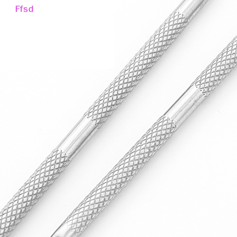 {Ffsd} Dụng Cụ Hai Đầu Làm Sạch Da Chết Móng Tay Dạng Muỗng * Bán Chạy