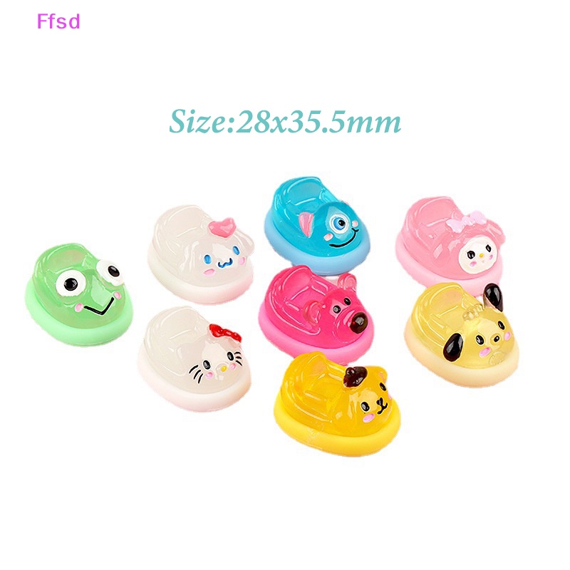 {Ffsd} Đồ Chơi Trang Sức Ốp Điện Thoại Resin Mô Phỏng Ba Chiều Dạ Quang DIY Bán Chạy