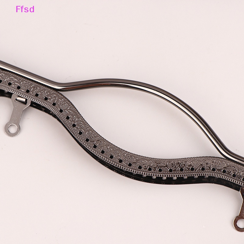 1 Khung Kẹp Túi Xách / Ví Cầm Tay Bằng Kim Loại Thời Trang DIY Cho Nữ