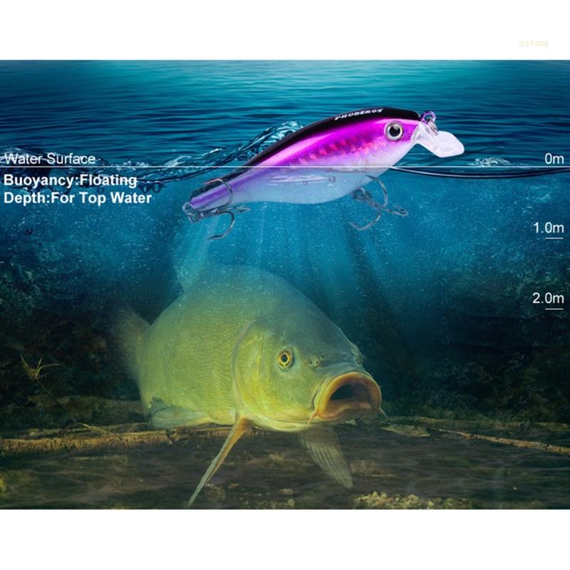 QQ Mồi Câu Cá Giả Kèm Túi Đựng Trọng Lượng 11g