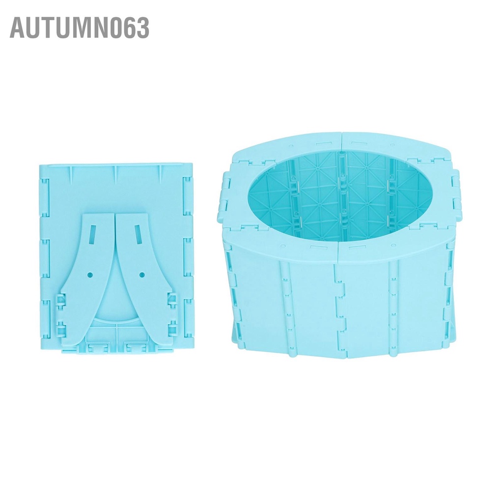 Autumn063 Túi đựng rác bô di động cho trẻ em Chỗ đứng ổn định Tiết kiệm không gian Ghế vệ sinh có thể gập lại để sử dụng khi đi du lịch